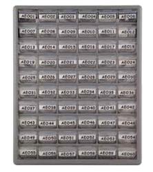 Key Storage Case AP Products 013-700 Bauer AE; Cabinet With Drawers; Gray - Young Farts RV Parts