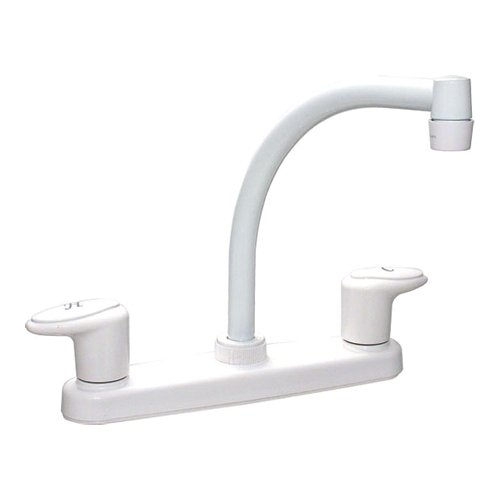 KITCHEN FAUCET HI-ARC 8"WHT - Young Farts RV Parts