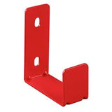 Ladder Hanger Weather Guard 9887-7-01 Red Zone, Bolts to Bulkhead or Shelving Unit, Single