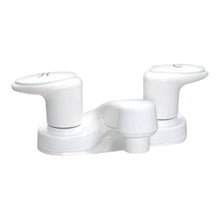 Load image into Gallery viewer, LAVATORY FAUCET 4&quot; 2KNOBS WHT - Young Farts RV Parts