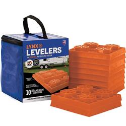 Leveling Block Tri-Lynx 00015 Use To Level RV While Parked, Interlocking Blocks, 8-1/2