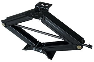 Leveling Jack Ultra-Fab Products 48-979032 Ultra 30, Use To Stabilize RV Frame, Manual, 6500 Pound Weight Capacity, Scissor Type, Black Powder Coated, Single - Young Farts RV Parts