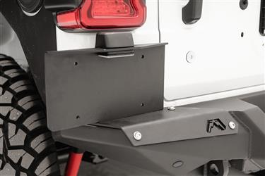 License Plate Bracket Fab Fours M4550-1 Premium, Powder Coated Steel - Young Farts RV Parts