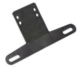 License Plate Bracket Wesbar 003201 Black, Plastic Wesbar products are made waterproof, sealed, submersible and shock-resistant