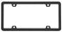 License Plate Frame Cruiser 15050 Neo, Without Design, Powder Coated, Black - Young Farts RV Parts