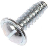 License Plate Mounting Hardware Dorman 02405 Round Head Washer Head Screw