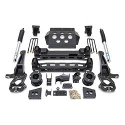Lift Kit Suspension ReadyLIFT 44 - 3960 6" Front Lift, 5" Rear Lift, With Rear Bilstein Shock Absorbers In Kit - Front Shock Change Not Necessary, Black Components/ Silver Shock Absorbers - Young Farts RV Parts