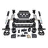 Lift Kit Suspension ReadyLIFT 44 - 3960 6" Front Lift, 5" Rear Lift, With Rear Bilstein Shock Absorbers In Kit - Front Shock Change Not Necessary, Black Components/ Silver Shock Absorbers - Young Farts RV Parts