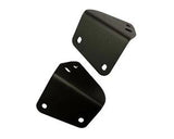 Light Bar Mounting Kit Rigid Lighting 46712 Roof Mount, Mounts One SR-Series Light, Powder Coated, Black, Stainless Steel