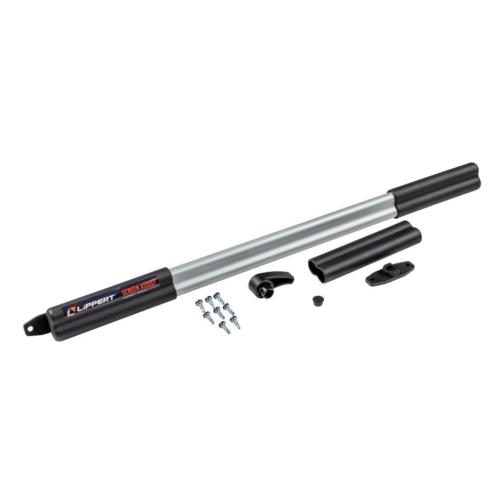 Lippert Components 2021000090 - Adjustable Screen Door Push Bar - 26-30" Doors - Young Farts RV Parts