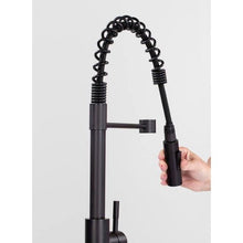 Load image into Gallery viewer, Lippert Components 2021090598 - Coiled Pull-down Faucet Matte Black - Young Farts RV Parts