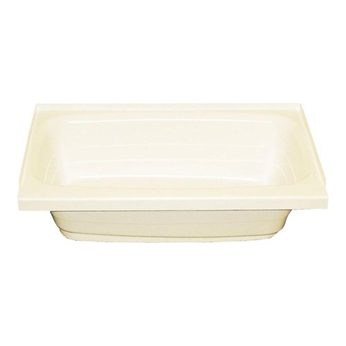 Lippert Components 209388 - Bathtub with Left Drain; 24" x 40" (Parchment) - Young Farts RV Parts