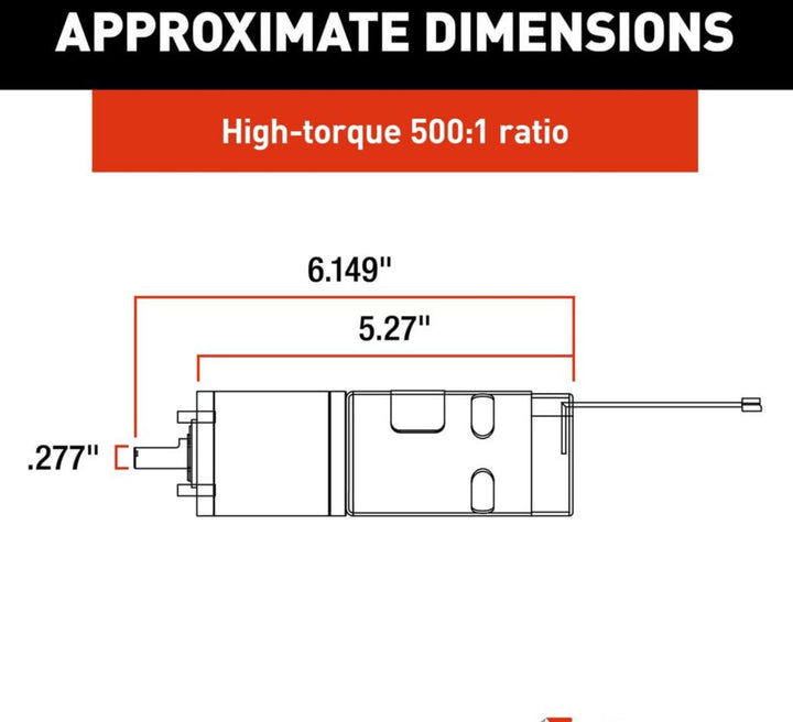 Lippert Components 287298 Slide Out Motor - Young Farts RV Parts