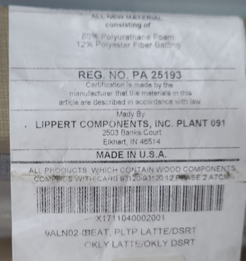 Lippert Components Captain Chair- Passenger - Young Farts RV Parts
