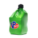 Liquid Storage Container VP Racing Fuels 3562-CA Motorsport ®; Green; 5 Gallon; Free Standing; Polyethylene; Square Shape; With Cap; Single; Designed To Hold Water/ Automotive And Industrial Fluid/ Deer Corn/ Milo And Oats/ Feed Pellets/ Bird Seed/ Rock S