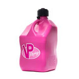 Liquid Storage Container VP Racing Fuels 3812-CA Motorsport ®; Pink; 5 Gallon; Free Standing; Polyethylene; Square Shape; With Cap; Single; Designed To Hold Water/ Automotive And Industrial Fluid/ Deer Corn/ Milo And Oats/ Feed Pellets/ Bird Seed/ Rock Sa