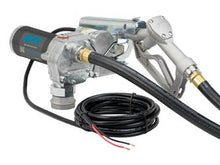 Load image into Gallery viewer, Liquid Transfer Tank Pump GPI 110000-99 M-150S Series, For Use With Diesel Fuel (Up To 20 Percent Biodiesel Blends Such As B20)/ Gasoline (Up To 15 Percent Alcohol Blends Such As E15)/ Kerosene, Electric, 12 Volt DC, 15 Gallons Per Minute, 12 Foot Length - Young Farts RV Parts