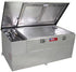 Liquid Transfer Tank RDS Tanks 73326 DOT Approved, Gasoline or Diesel, Combo, 20" Length x 44" Width x 10" Height Tool Box, 20" Length x 55" Width x 22-3/4" Height Transfer Tank, 60 Gallon Capacity, Diamond Tread, Aluminum - Young Farts RV Parts
