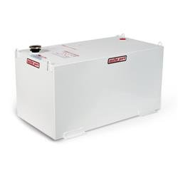 Liquid Transfer Tank Weather Guard 358-3-02 Not DOT Approved For Transport Of Flammable Liquids, Not To Be Used As An Auxiliary Fuel Tank To Feed Directly Into Fuel System, Diesel/ Hydraulic, Rectangle, 24" Length x 46-1/4" Width x 23" Height/ 100 Gallon - Young Farts RV Parts