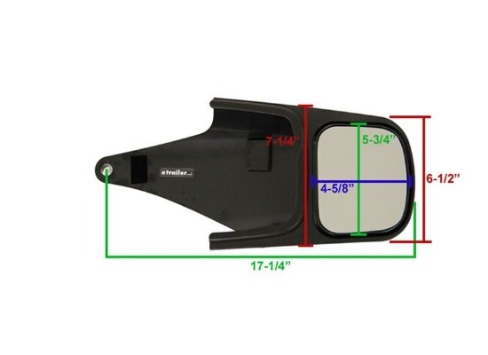 Longview Towing Mirror