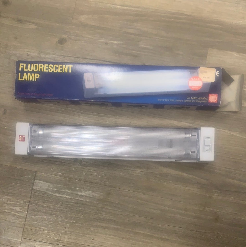 Lucky Dual Floresant Lamp 1510 | 6754 - Young Farts RV Parts