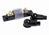 Magnum Energy Fuse Block, 200 Amps, With 2 Black Rubber Terminal Insulators