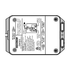 Magnum Energy Power Transfer Switch CSW - TS15 - Young Farts RV Parts
