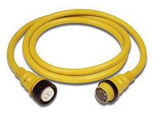 Load image into Gallery viewer, Marinco 25&#39; RV Power Supply Cord 50 Amp, 6 Gauge, Yellow - Young Farts RV Parts