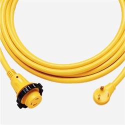 Marinco Power Cord - 30 Amp 25 Feet Yellow - 25SPP.RV - Young Farts RV Parts