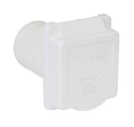 Marinco Weekender 50 Amp ParkPower Inlet White - 50ARVIW - Young Farts RV Parts
