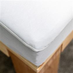 Mattress Protector Lippert Components 2020218503 Thomas Payne ®, Queen, 60" x 80", Fits 10" High Mattress, White, Protects Against Stains/ Spills/ Dander/ Dust Mites, Breathable/ Waterproof Barrier, Hypoallergenic, PVC-Free - Young Farts RV Parts