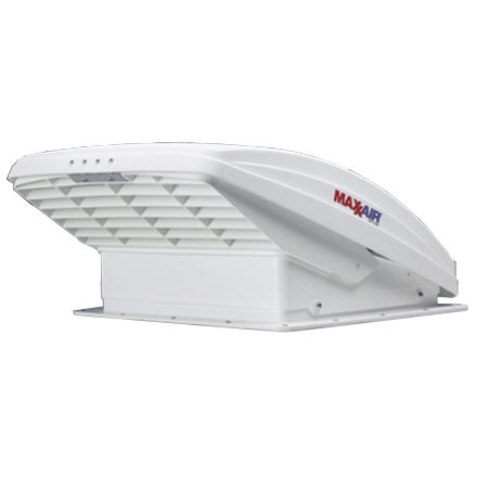 MAXXFAN DLX-WHITE ELEC W/ - Young Farts RV Parts