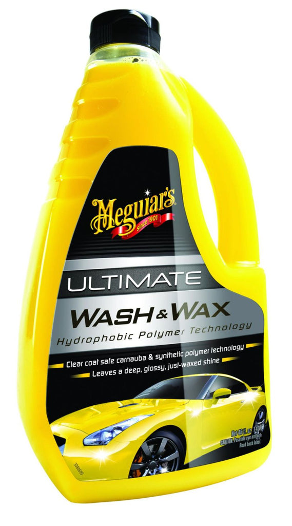 Meguiars G17748 Car Wash And Wax, 48 Oz. - Young Farts RV Parts