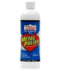 Metal Polish Lucas Oil 10155 For Cleaning/Polishing All Metals; 16 Ounce Bottle - Young Farts RV Parts