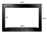 Microwave Oven Trim Kit Contoure RV-TRIM8B Use With Microwave Oven Model RV-185BCON; 24