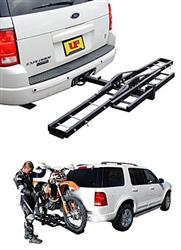 Folding motorcycle online carrier