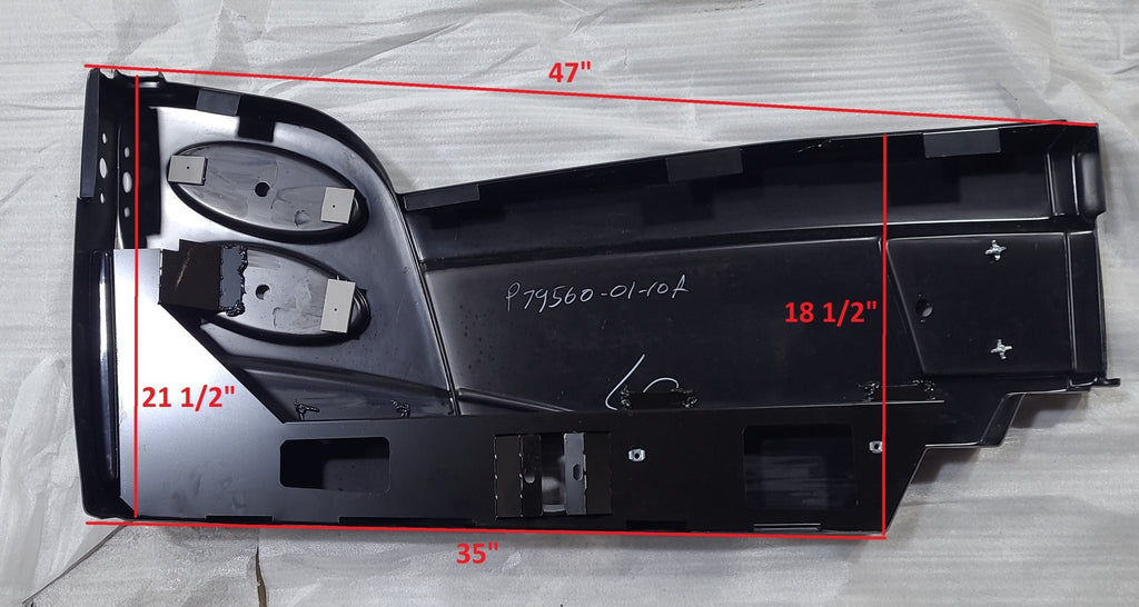 Motorhome Rear Bumper Body Panel | Right Hand Side Only - Young Farts RV Parts