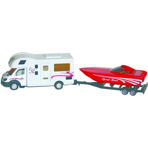 MOTORHOME WITH SPEEDBOAT - Young Farts RV Parts