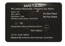 Load image into Gallery viewer, MTI Industry 25-741-BL Carbon Monoxide/ Propane Leak Detector - Young Farts RV Parts