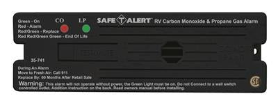 MTI Industry 35-741-BL Carbon Monoxide/ Propane Leak Detector - Young Farts RV Parts
