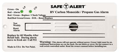 MTI Industry 35-742-WT Carbon Monoxide/ Propane Leak Detector - Young Farts RV Parts
