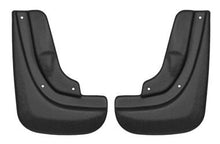 Load image into Gallery viewer, Mud Flap Husky Liner 58111 Custom Mud Guards ™, Direct-Fit, Set of 2, Contoured, Without Logo, Black, Thermoplastic - Young Farts RV Parts