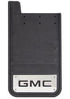 Mud Flap Plasticolor 001842R01 Heavy Duty, Universal 12" x 23", Set Of 2, Flat, GMC Logo With Stainless Steel Insert, Fiberglass Reinforced - Young Farts RV Parts