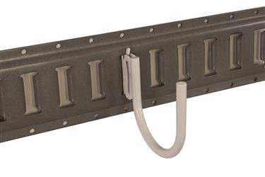 Multi Purpose Hook Buyers Products 01120 E-Track, For Use With E-Track and Ford Boxlink Systems, J-Hook, 4-1/4", Powder Coated, White, Steel - Young Farts RV Parts