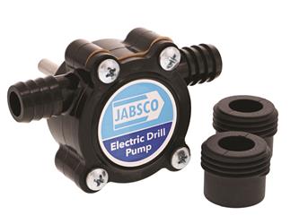 Multi Purpose Pump Jabsco 17215 - 0000 Use For Transferring Variety Of Fluids, Powered Drill Operated With 1/4