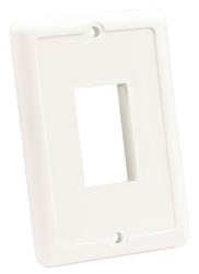 Multi Purpose Switch Faceplate JR Products 14035 Fits All IP66/ 206 Series Switches; 3.50" x 2.50" (Outside Dimension); Polar White - Young Farts RV Parts