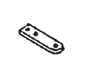 norcold 304111020 *SPECIAL ORDER* PLATE-TRAVEL PIN/4 HOLE - Young Farts RV Parts