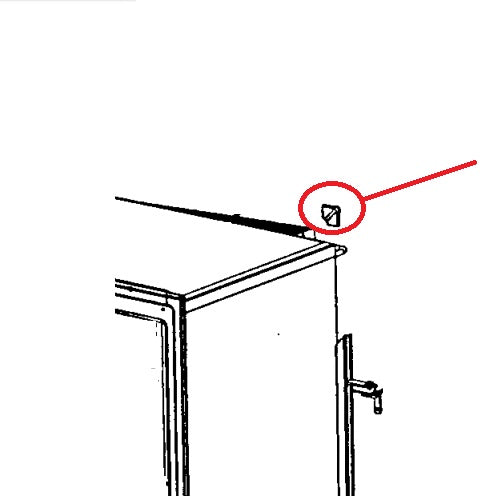 norcold 618844 *SPECIAL ORDER* NORCOLD CORNER TRIM PIECE - Young Farts RV Parts