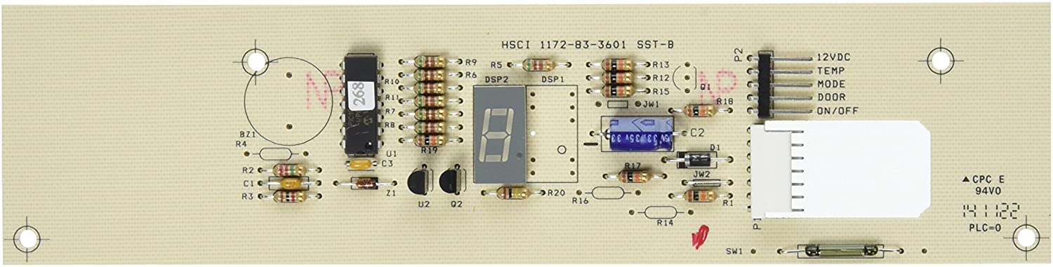 Norcold 628663 Optical Display Board N41 | N51 (Eyebrow Board) - Young Farts RV Parts