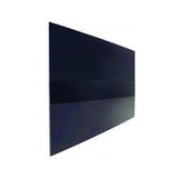 Norcold 629758 Refrigerator Door Panel Upper Door Panel - Black - Acrylic